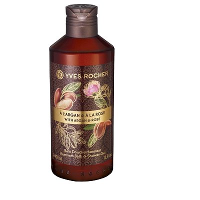 Yves Rocher Sprchový gel Argan & bio růže z Maroka 400ml