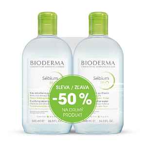 BIODERMA Sébium H2O 500 ml 1+1 (FESTIVAL)