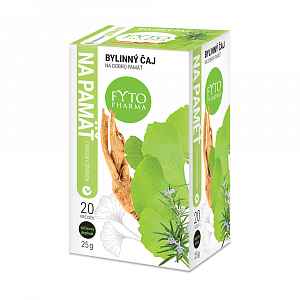 Bylinný čaj na dobrou paměť 20x1.25g Fytopharma