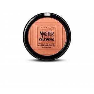 Maybelline Master Chrome pudrový rozjasňovač 100 Molten Gold, 6,7 g