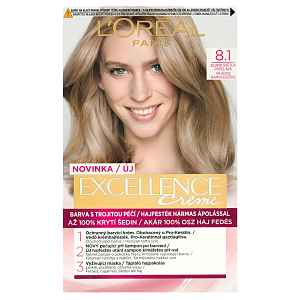 L'Oréal Paris Excellence Crème blond světlá popelavá 8.1