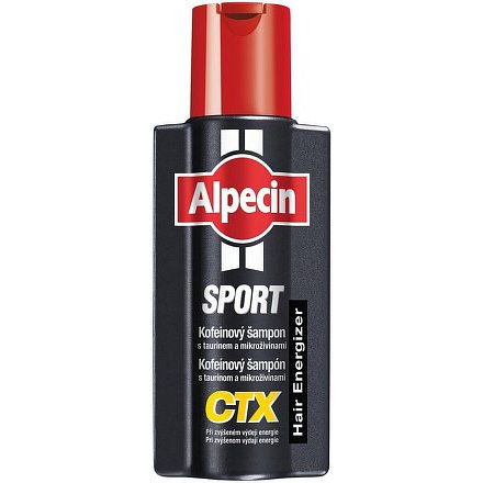 ALPECIN SPORT kofeinový šampon CTX 250ml