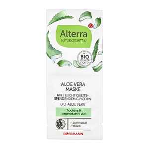 Alterra Naturkosmetik BIO Hydratační maska Aloe Vera 15 ml