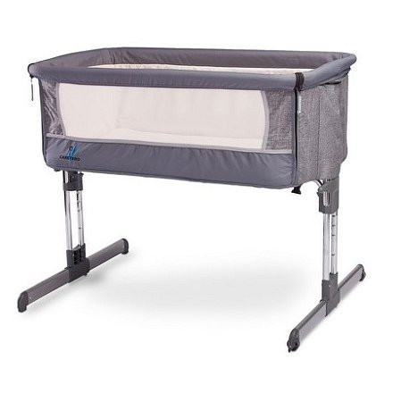 Dětská postýlka CARETERO Sleep2gether graphite