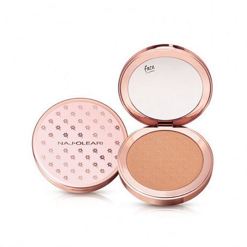 Naj-Oleari Fancy Sun Bronzer bronzující kompaktní pudr - 02 biscuit  + dárek NAJ-OLEARI - taštička