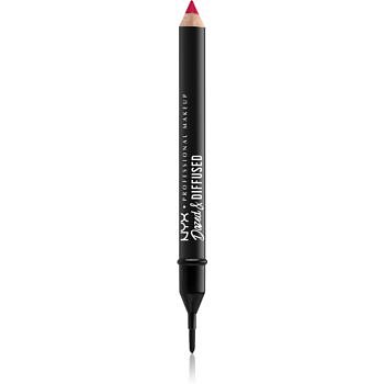 NYX Professional Makeup Dazed & Diffused Blurring Lipstick rtěnka v tužce odstín 07 - Let's Party 2,3 g