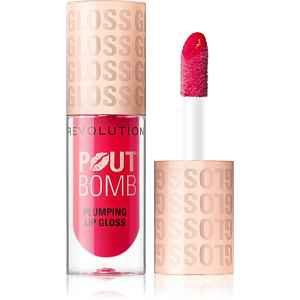 Revolution Pout Bomb lesk na rty se zvětšujícím efektem odstín Cherry Sheer Red 4.6 ml