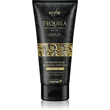 Tannymaxx Art Of Sun Tequila Gold opalovací krém do solária s bronzerem pro podporu opálení 200 ml