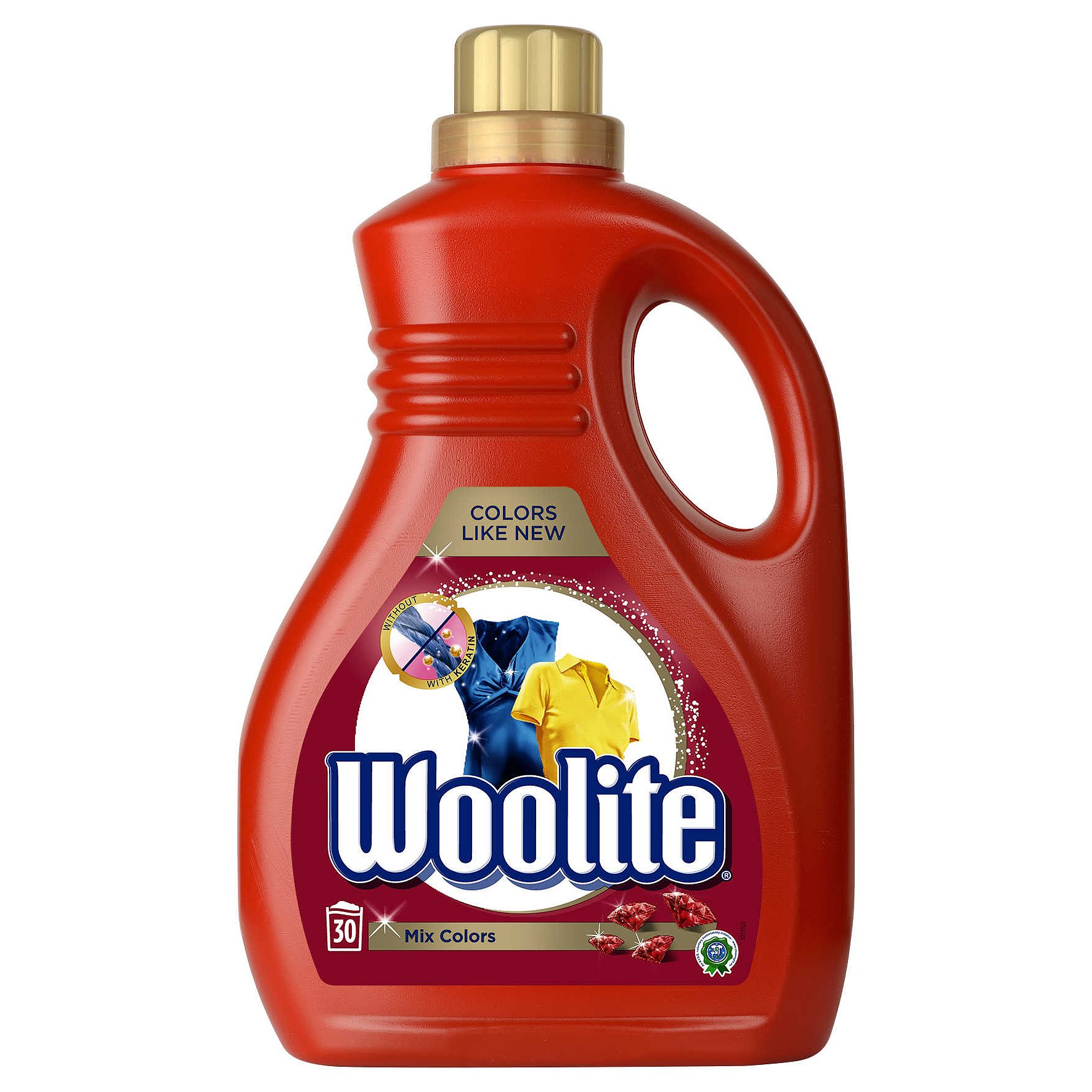 WOOLITE Mix Colors 1.8 l (30 dávek) – prací gel
