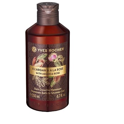 Yves Rocher Sprchový gel Argan & bio růže z Maroka 200ml