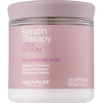Alfaparf Milano Lisse Design Keratin Therapy rehydratační maska pro všechny typy vlasů   ml