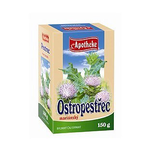 Apotheke Ostropestřec mariánský plod sypaný 150g