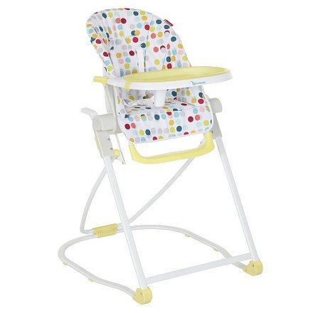 Badabulle jídelní židlička Compact Chair Yellow