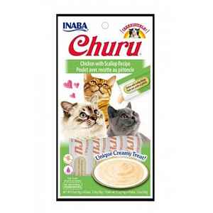 Churu Cat Chicken With Scallop 4x14g