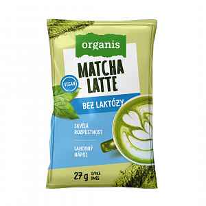Organis Matcha Latte bez laktózy 27 g