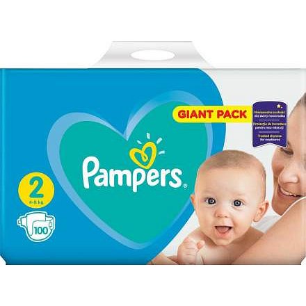 Pampers New Baby Giant Pack S2 100ks