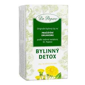Dr.popov čaj Bylinný Detox 20x1.5g