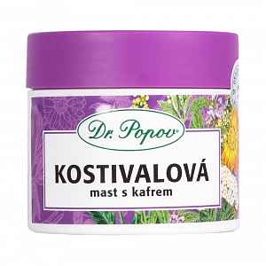 Kostivalová mast s kafrem 50ml Dr.Popov