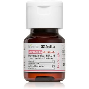 Bielenda Dr Medica Capillaries pleťové sérum pro posílení jemných žilek a redukci začervenání  30 ml