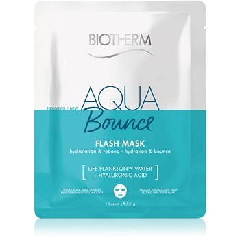 Biotherm Aqua Bounce Super Concentrate platýnková hydratačnní maska s kyselinou hyaluronovou 35 ml