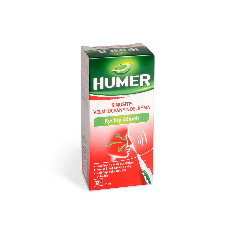 HUMER SINUSITIS velmi ucp.nos rýma sprej 15ml