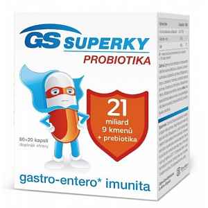 GS Superky probiotika cps.60+20 ČR/SK