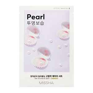 Missha Airy Fit Pearl rozjasňující plátýnková maska 19 g