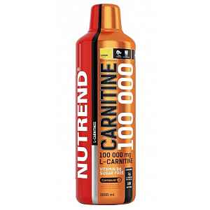 NUTREND Carnitine 100000 Pomeranč 1000ml