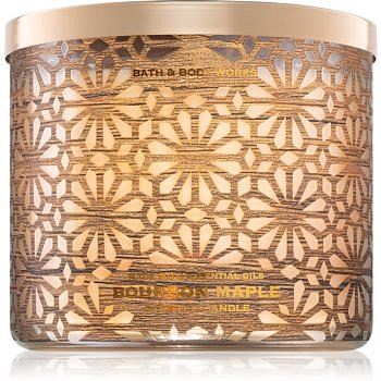 Bath & Body Works Bourbon Maple vonná svíčka II. 411 g