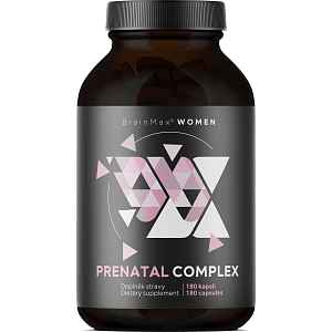 BrainMax Prenatal Complex®, komplex vitamínů pro těhotné ženy Počet kapslí: 180 kapslí