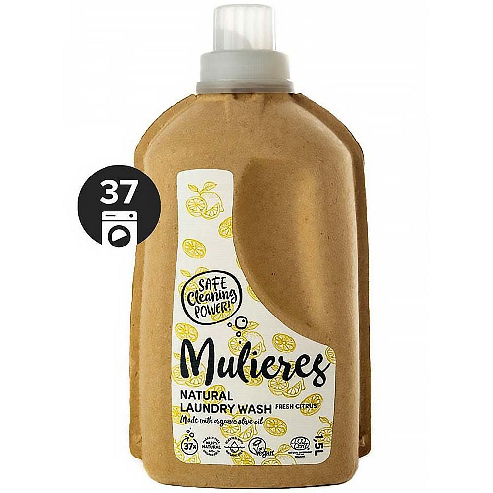MULIERES Koncentrovaný prací gel Svěží citrus 1,5 l
