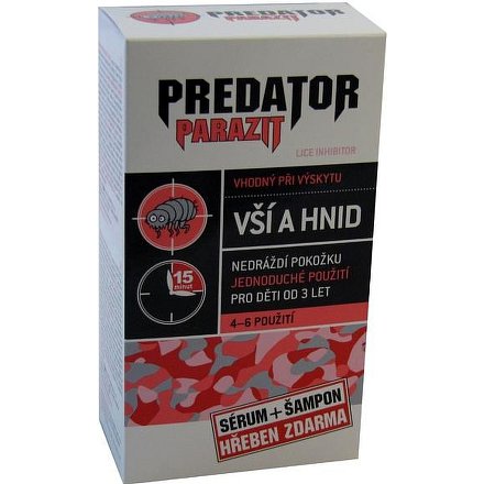 Predator Parazit 2x100 ml+hřeben