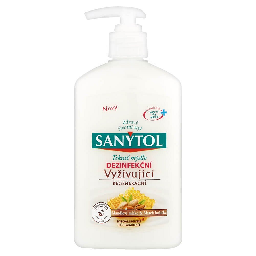 SANYTOL Dezinfekční mýdlo vyživující 250ml