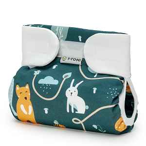 T-tomi Ortopedické abdukční kalhotky - suchý zip Animal friends (3-6kg)