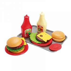 Dantoy Classic sada s tácem Burger 24m+ 17 ks