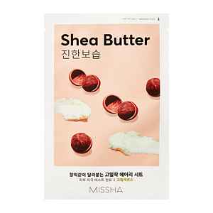 Missha Airy Fit Shea Butter výživná plátýnková maska 19 g