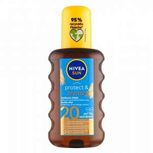 NIVEA SUN Olej na opal. Protect&Bronze OF20 200ml