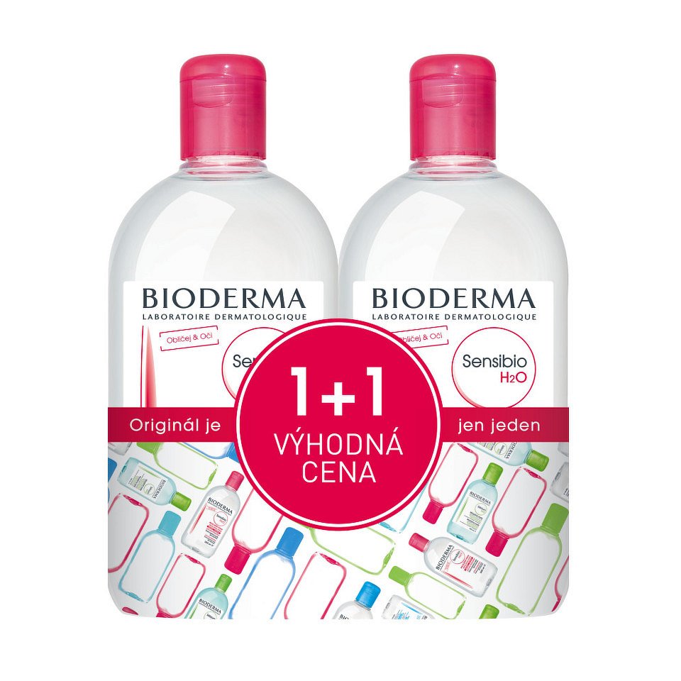 BIODERMA Sensibio H2O 500 ml 1+1 (FESTIVAL)