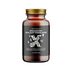 BrainMax Enhanced Shilajit Himalayas, 500 mg, 60 rostlinných kapslí