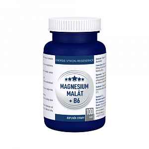 Clinical Magnesium malát + B6 100 kapslí
