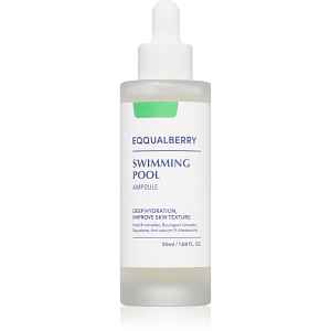 EQQUALBERRY Swimming Pool Ampoule intenzivně hydratační sérum se zklidňujícím účinkem 50 ml