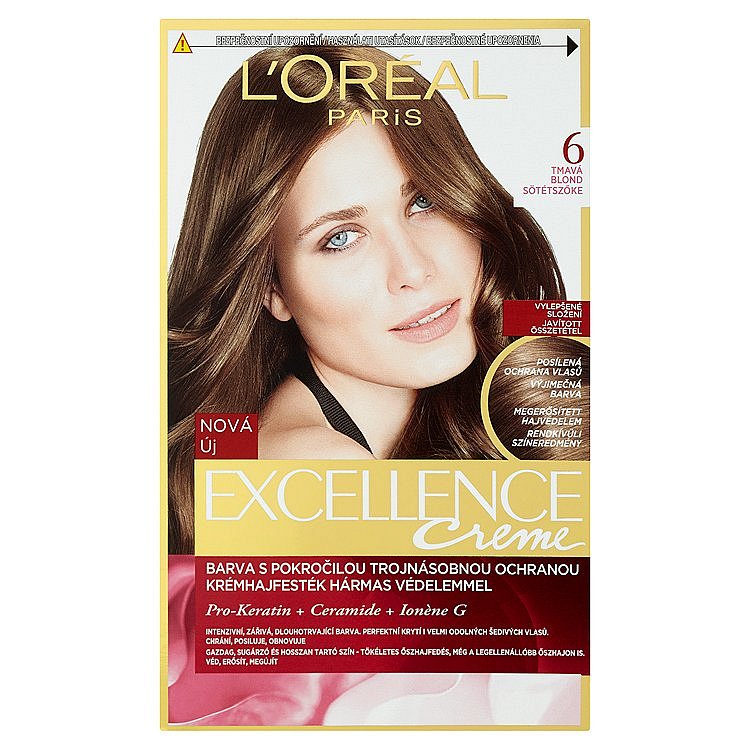 L'Oréal Paris Excellence Crème tmavá blond 6