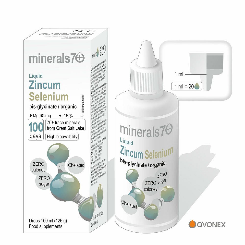 MINERALS70 Liquid Zincum/Selenium 100 ml