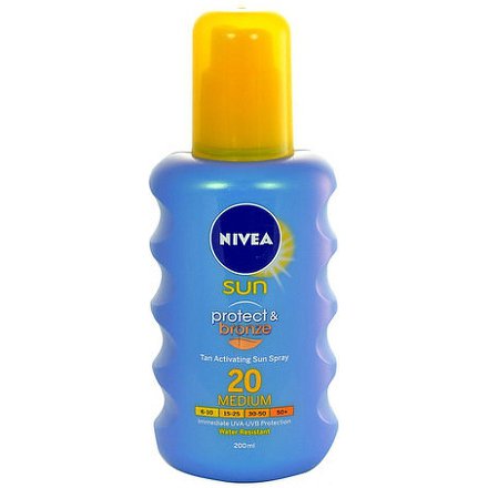 NIVEA SUN Olej na opal. Protect&Bronze OF20 200ml