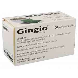 Gingio tablety perorální tablety film  100 x 40 mg