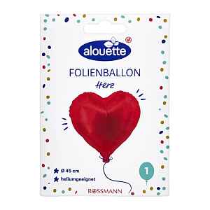 alouette Fóliový balonek ve tvaru srdce, různé druhy