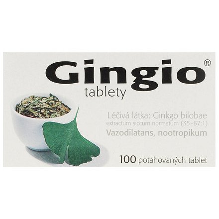 Gingio tablety perorální tablety film  100 x 40 mg