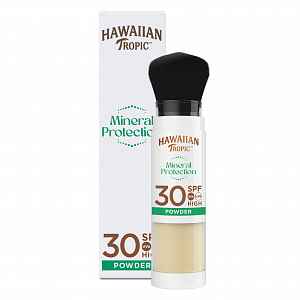 Hawaiian Tropic Mineral Protection Powder Brush SPF30 opalovací pudr 4,25 g