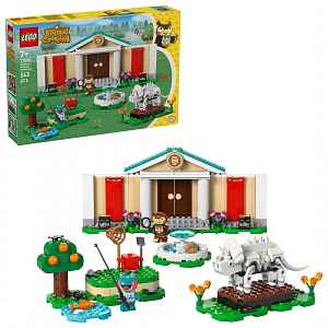 LEGO Animal Crossing™ 77056 Blathers a jeho muzejní sbírka