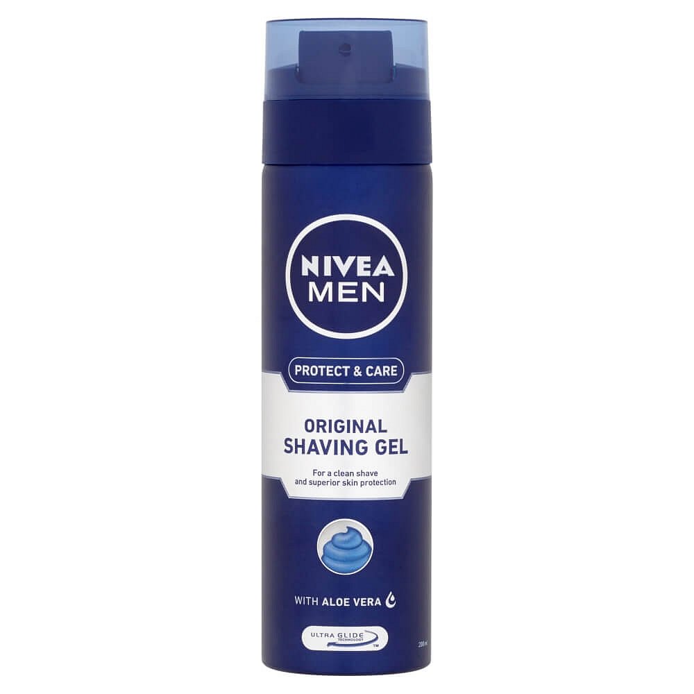 NIVEA MEN gel na holení Original 200 ml